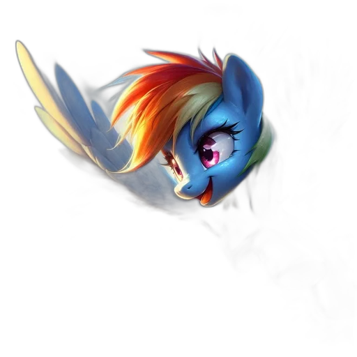staff, dragon, fantasy art, pixel art, concept art, photorealistic, rainbow, dash transparent PNG cut-out