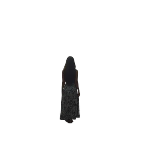 dress, jacket, hair, creature transparent PNG cut-out