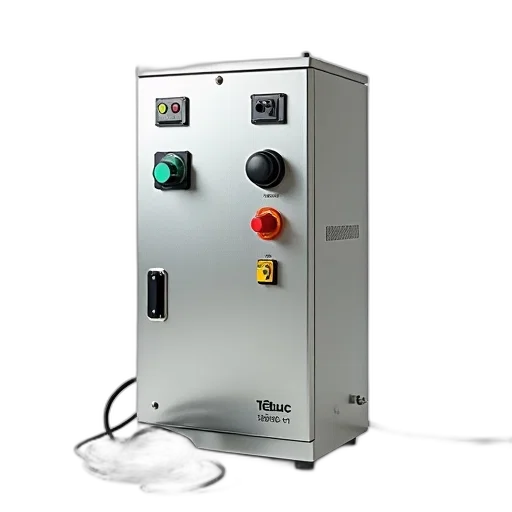 3d render, modern, industrial, electrical, device, multiple, switches, power transparent PNG cut-out