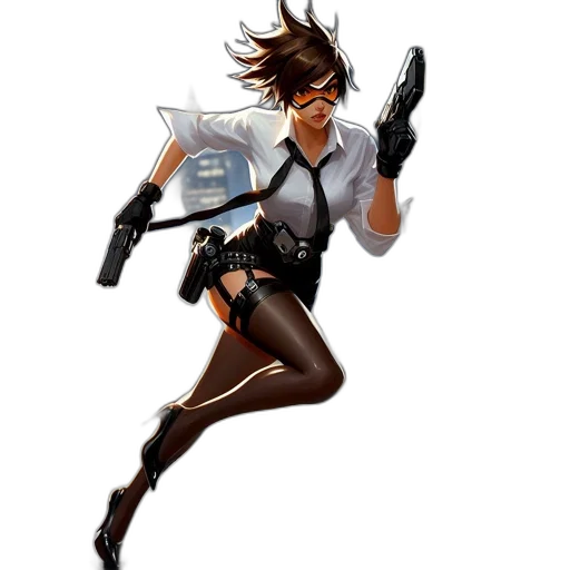 staff, weapon, jacket, concept art, comic book art, cyberpunk, pixel art, professional-looking transparent PNG cut-out