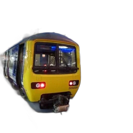 car, weapon, 3d render, photorealistic, yellow, train, number, 323225 transparent PNG cut-out