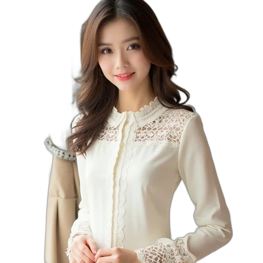 dress, jacket, jewelry, photorealistic transparent PNG cut-out