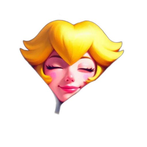 face, staff, crown, mask, pixel art, anime, vaporwave, 3d render transparent PNG cut-out