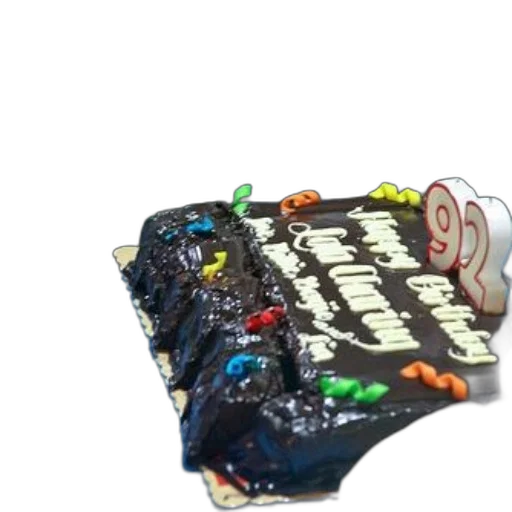 food, 3d render, concept art, chocolate, birthday, cake, number transparent PNG cut-out