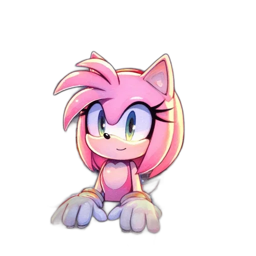 animal, staff, creature, hair, cartoon, 3d render, pixel art, concept art transparent PNG cut-out