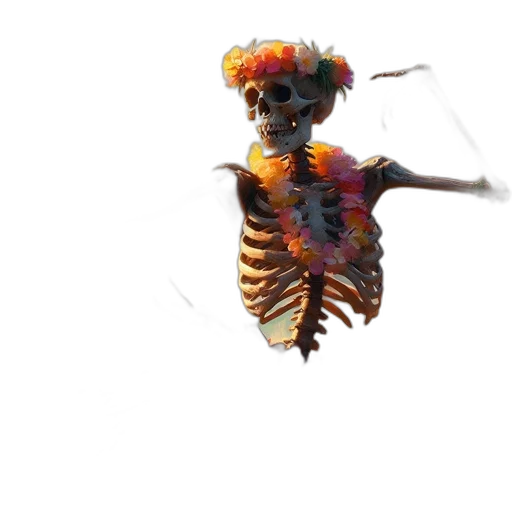 creature, animal, mask, staff, 3d render, concept art, photorealistic, fantasy art transparent PNG cut-out