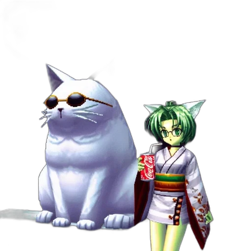 staff, animal, weapon, vaporwave, concept art, pixel art, fantasy art, green transparent PNG cut-out
