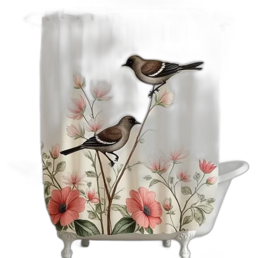 furniture, flower, photorealistic, 3d render transparent PNG cut-out