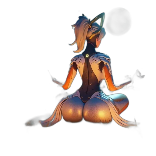 staff, dress, concept art, fantasy art, 3d render, pixel art, outer space, fire transparent PNG cut-out