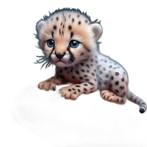 animal, creature, photorealistic, fantasy art, 3d render, concept art, intricately, detailed transparent PNG cut-out