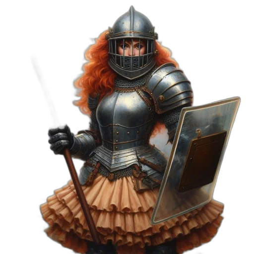 sword, staff, dress, weapon, fantasy art, concept art, 3d render, pixel art transparent PNG cut-out