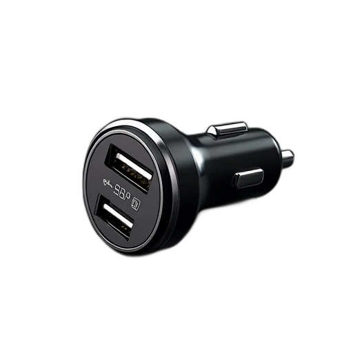 weapon, car, type, usb, charger, digital, display transparent PNG cut-out