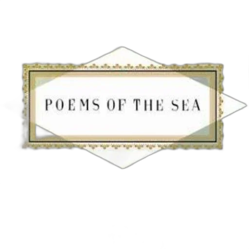underwater, beach, poems, sea, everyman, library, pocket, featuring transparent PNG cut-out