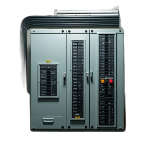 robot, weapon, 3d render, breaker, panel, electrical, switchboard transparent PNG cut-out