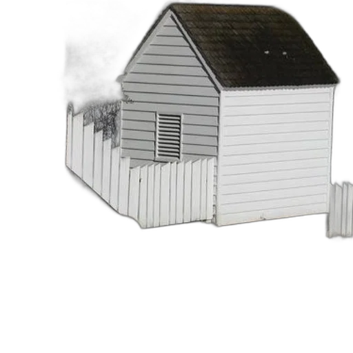 building, furniture, 3d render, concept art, photorealistic, fog, snow, three transparent PNG cut-out