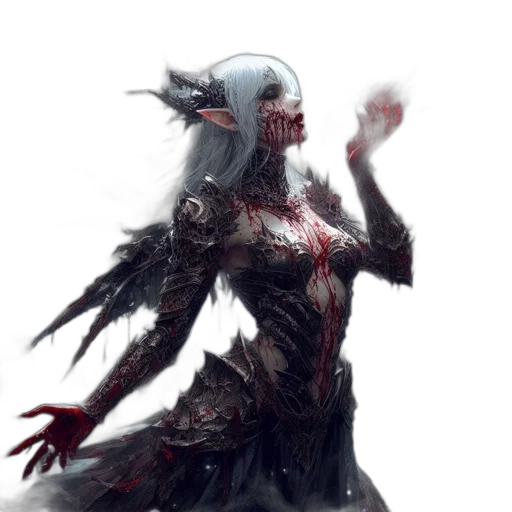 creature, mask, dress, dragon, concept art, fantasy art, comic book art, pixel art transparent PNG cut-out