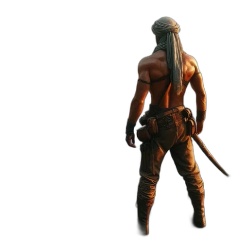 weapon, sword, creature, staff, concept art, 3d render, fantasy art, cyberpunk transparent PNG cut-out