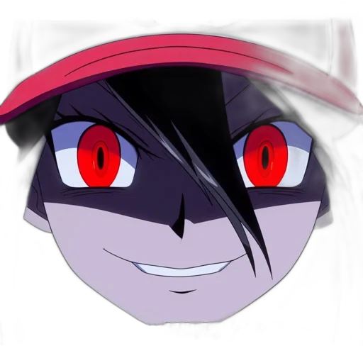 hat, mask, face, creature, anime, cartoon, 3d render, pixel art transparent PNG cut-out