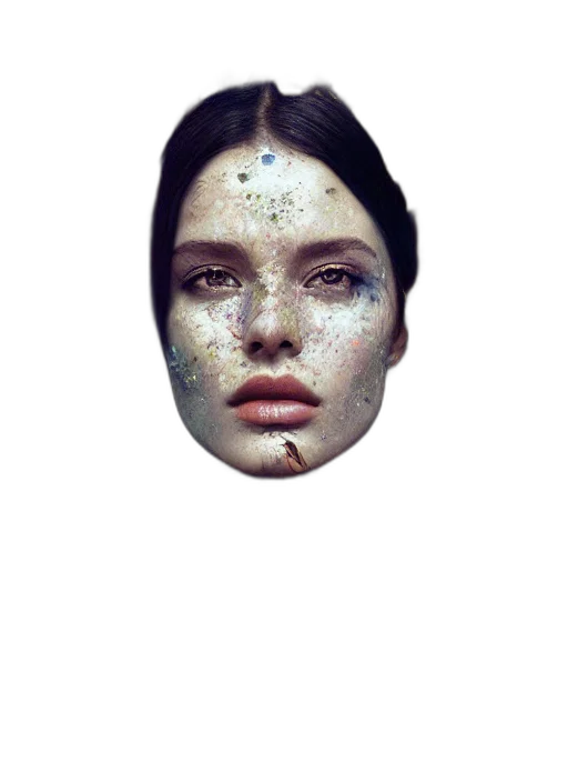 face, mask, jewelry, crown transparent PNG cut-out