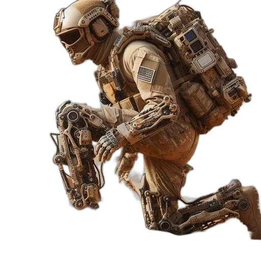 robot, weapon, creature, animal, concept art, 3d render, pixel art, photorealistic transparent PNG cut-out