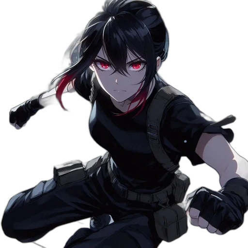 weapon, staff, sword, concept art, anime, pixel art, comic book art, dark transparent PNG cut-out