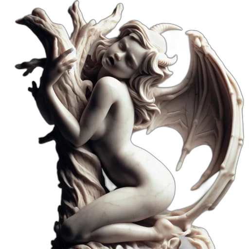 dragon, creature, fantasy art, concept art, photorealistic, comic book art, detailed, sculpture transparent PNG cut-out