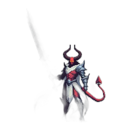 sword, staff, weapon, dragon, concept art, pixel art, fantasy art, comic book art transparent PNG cut-out