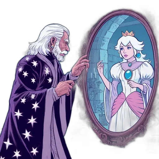 dress, concept art, comic book art, fantasy art, vaporwave, outer space, underwater, fire transparent PNG cut-out
