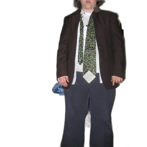 jacket, staff, creature, shoes, concept art, 3d render, person, wearing transparent PNG cut-out