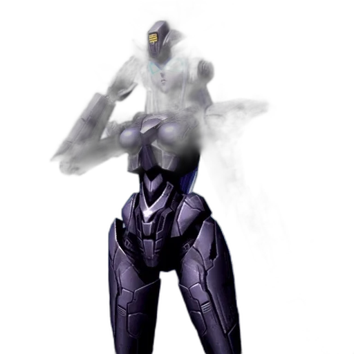 robot, creature, jacket, weapon, concept art, 3d render, cyberpunk, comic book art transparent PNG cut-out