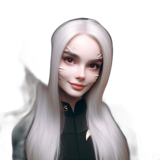 face, robot, creature, staff, fantasy art, concept art, 3d render, photorealistic transparent PNG cut-out