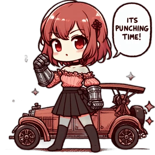 weapon, car, robot, anime, pixel art, cyberpunk, concept art, young transparent PNG cut-out