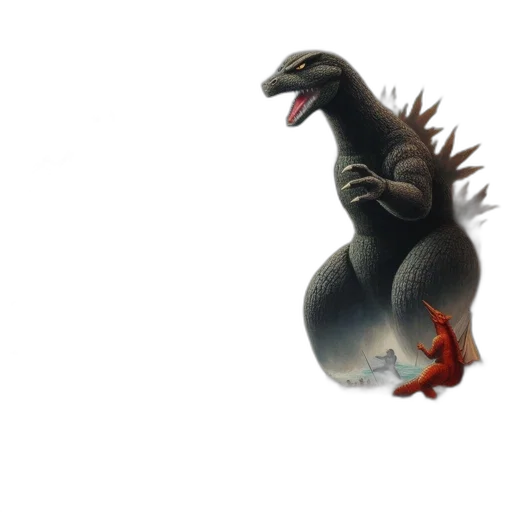 dragon, creature, animal, weapon, 3d render, concept art, photorealistic, fantasy art transparent PNG cut-out