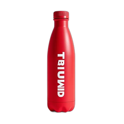 bottle, animal, weapon, 3d render transparent PNG cut-out