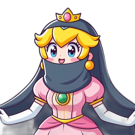 crown, dress, staff, weapon, pixel art, concept art, anime, cartoon transparent PNG cut-out