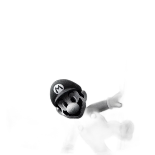 jewelry, weapon, staff, robot, 3d render, photorealistic, grayscale, scene transparent PNG cut-out