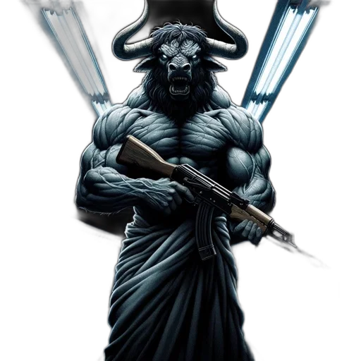 weapon, staff, sword, concept art, comic book art, fantasy art, pixel art, muscular transparent PNG cut-out