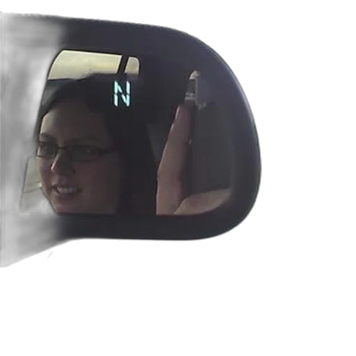 face, car, staff, creature, photorealistic, woman, glasses, driving transparent PNG cut-out