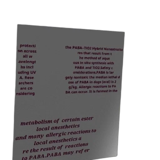 staff, 3d render, scientific, diagram, explaining, paba-tio2, hybrid, nanostructure transparent PNG cut-out