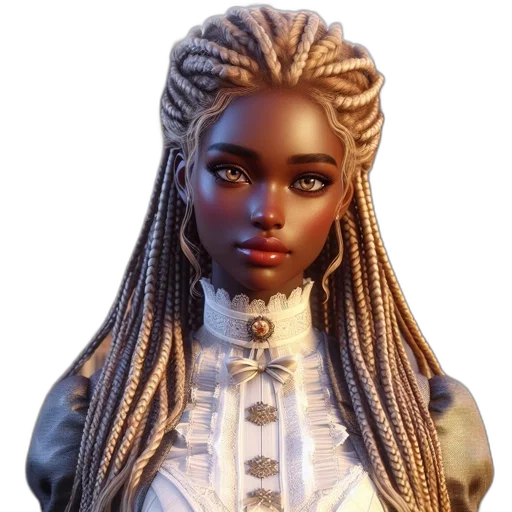 crown, jewelry, hair, face, 3d render, fantasy art, concept art, photorealistic transparent PNG cut-out