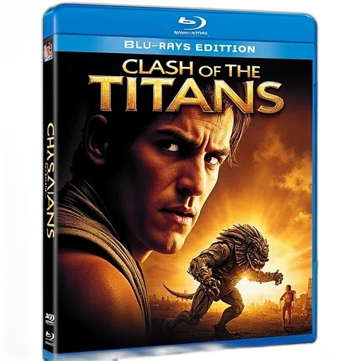 cover, art, blu-ray, edition, movie, clash, titans, image transparent PNG cut-out