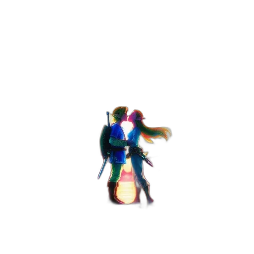 staff, umbrella, jacket, robot, pixel art, concept art, 3d render, comic book art transparent PNG cut-out