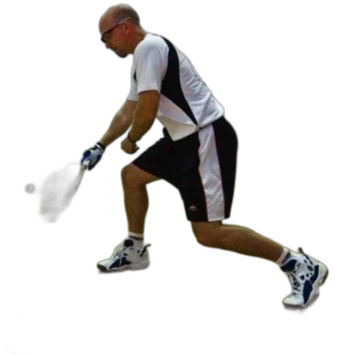 staff, weapon, photorealistic, man, playing, racquetball, text, don transparent PNG cut-out