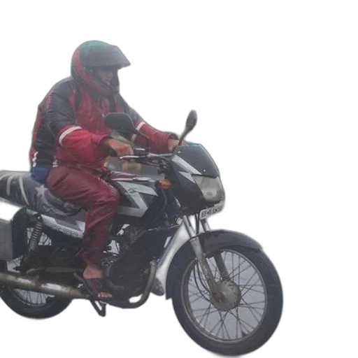 jacket, photorealistic, 3d render, concept art, rain, person, wearing, red transparent PNG cut-out