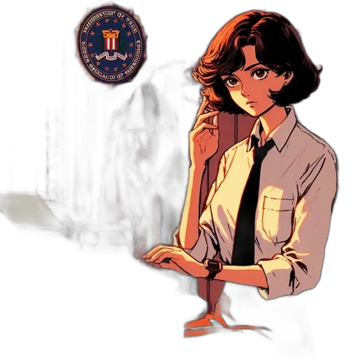 jacket, concept art, comic book art, pixel art, cartoon, office, worker, short transparent PNG cut-out