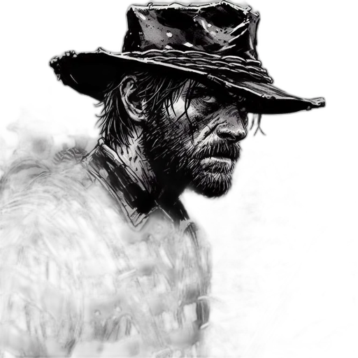 hat, face, animal, staff, photorealistic, concept art, pencil sketch, comic book art transparent PNG cut-out