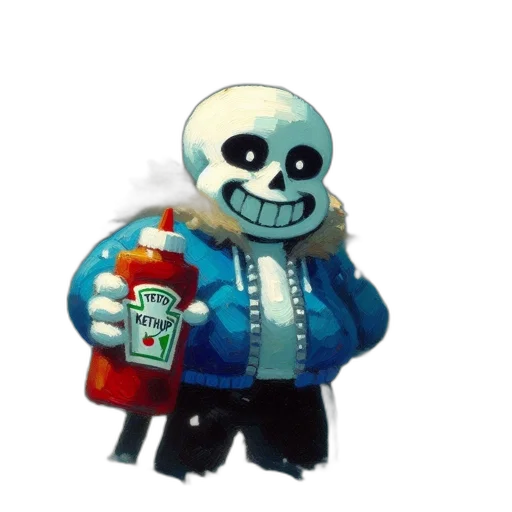 bottle, jacket, food, weapon, pixel art, concept art, 3d render, watercolor transparent PNG cut-out
