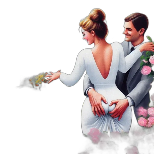 photorealistic, concept art, pixel art, fantasy art, fire, romantic, garden, setting transparent PNG cut-out