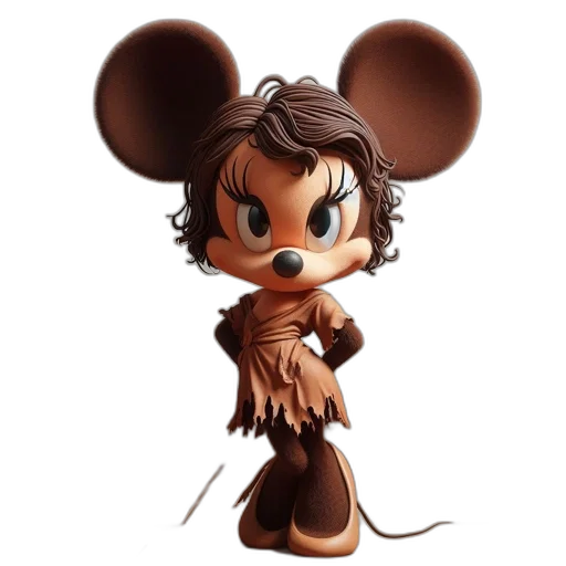 cartoon, concept art, 3d render, fantasy art, 3d-rendered, mouse, character, donning transparent PNG cut-out