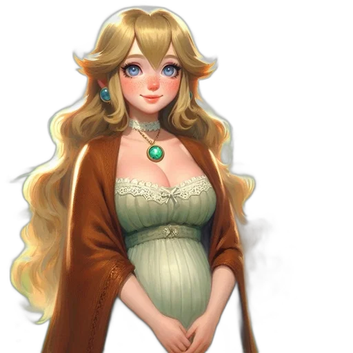 dress, fantasy art, concept art, pixel art transparent PNG cut-out